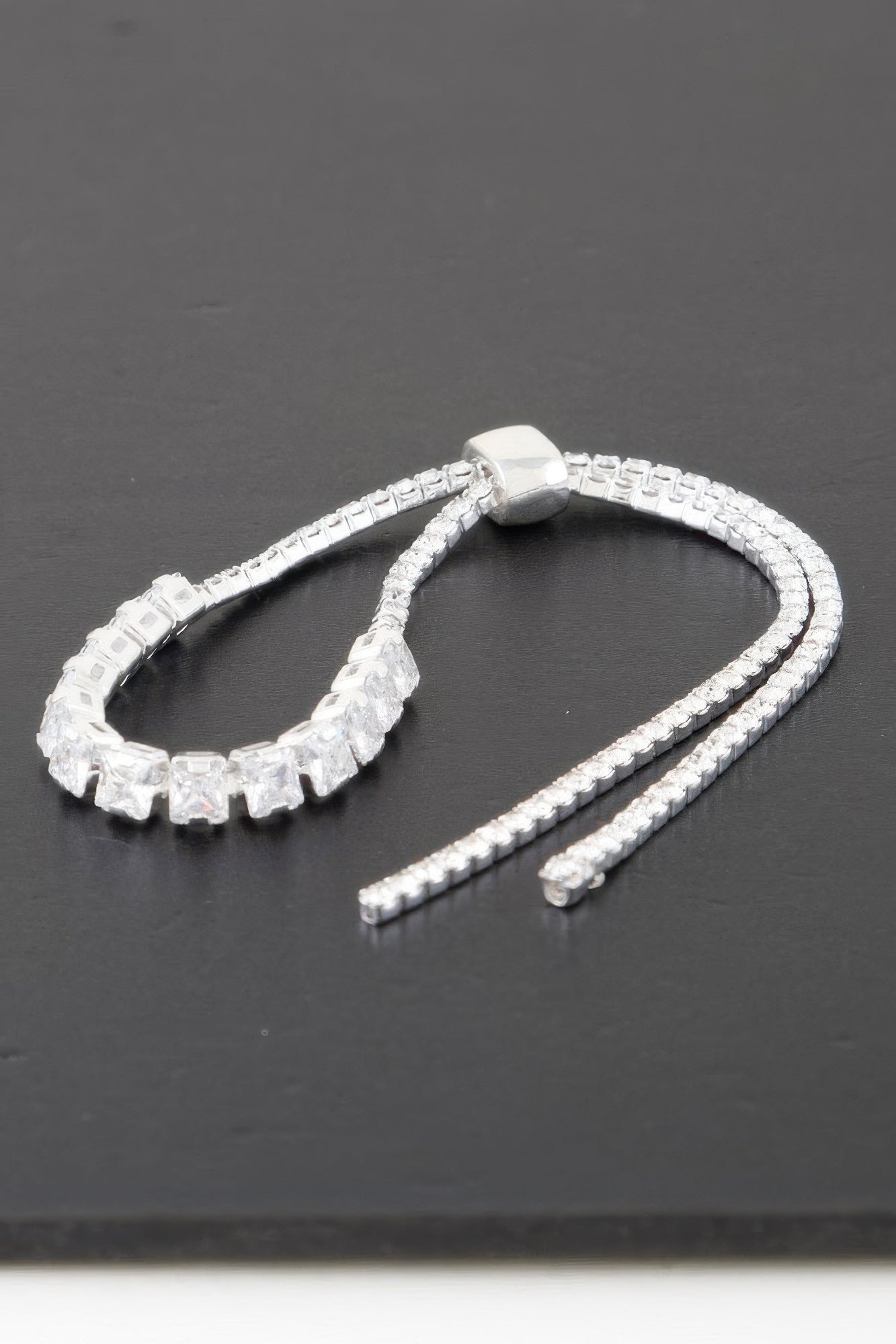 Multi Cubic Jeweled Bracelet