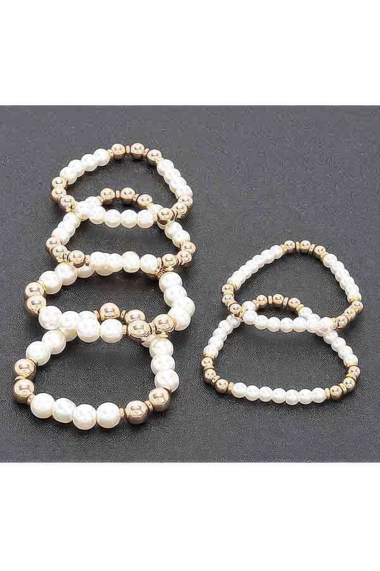 Multi Faux Stretch Bracelet