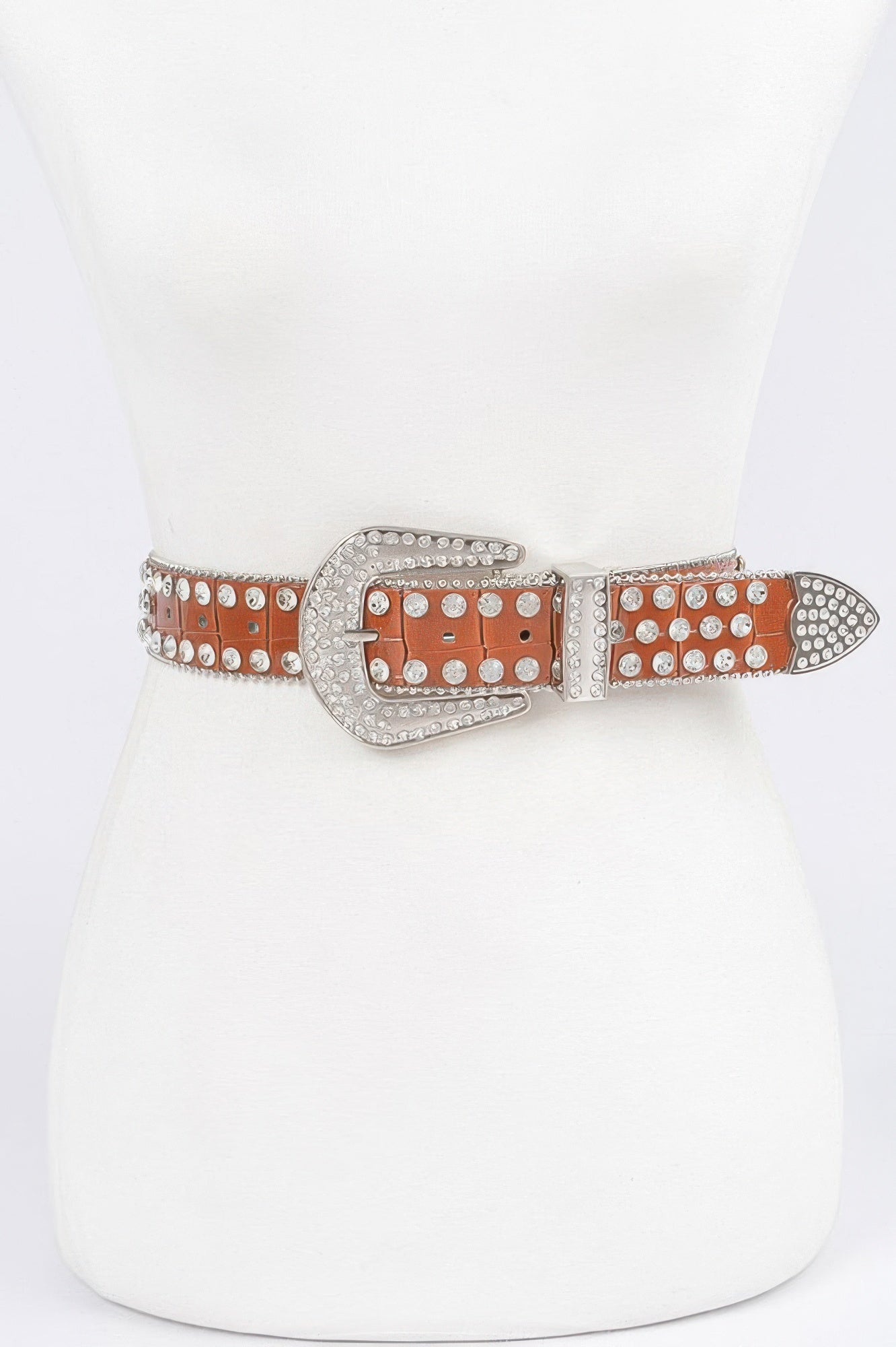 Multi Metal Stone Studded Belt