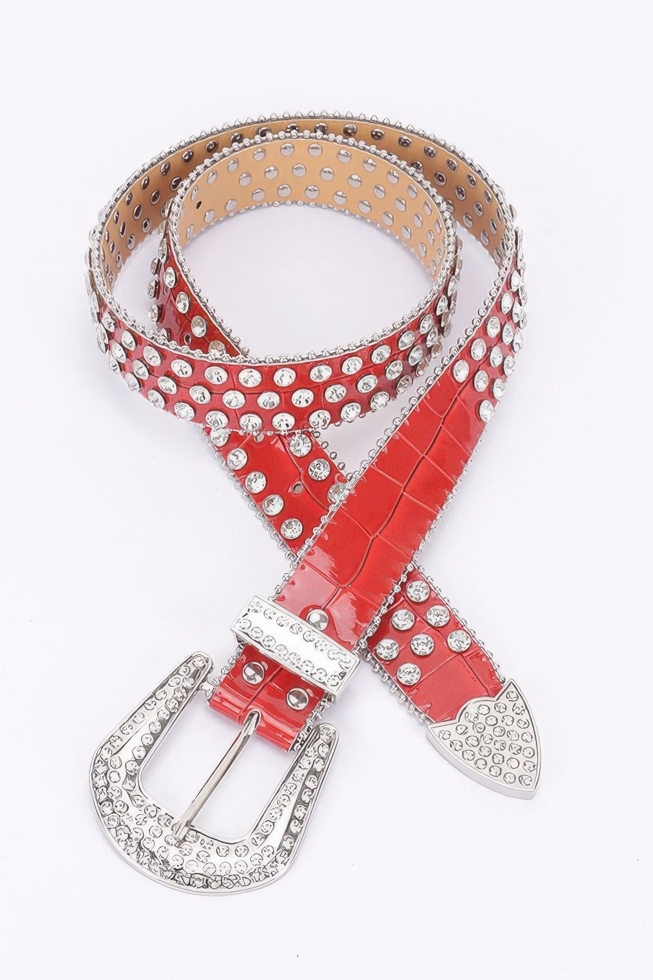 Multi Metal Stone Studded Belt
