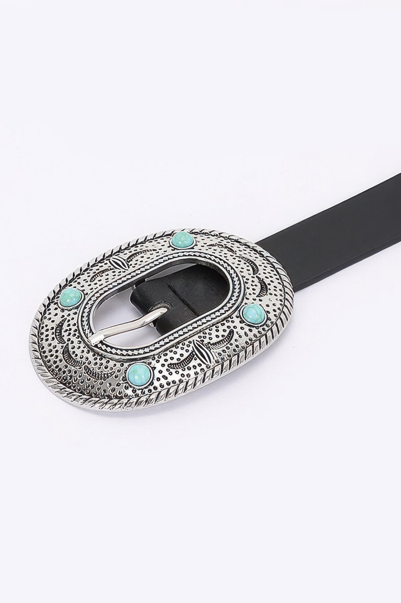 Multi Metal Vintage Pu Belt