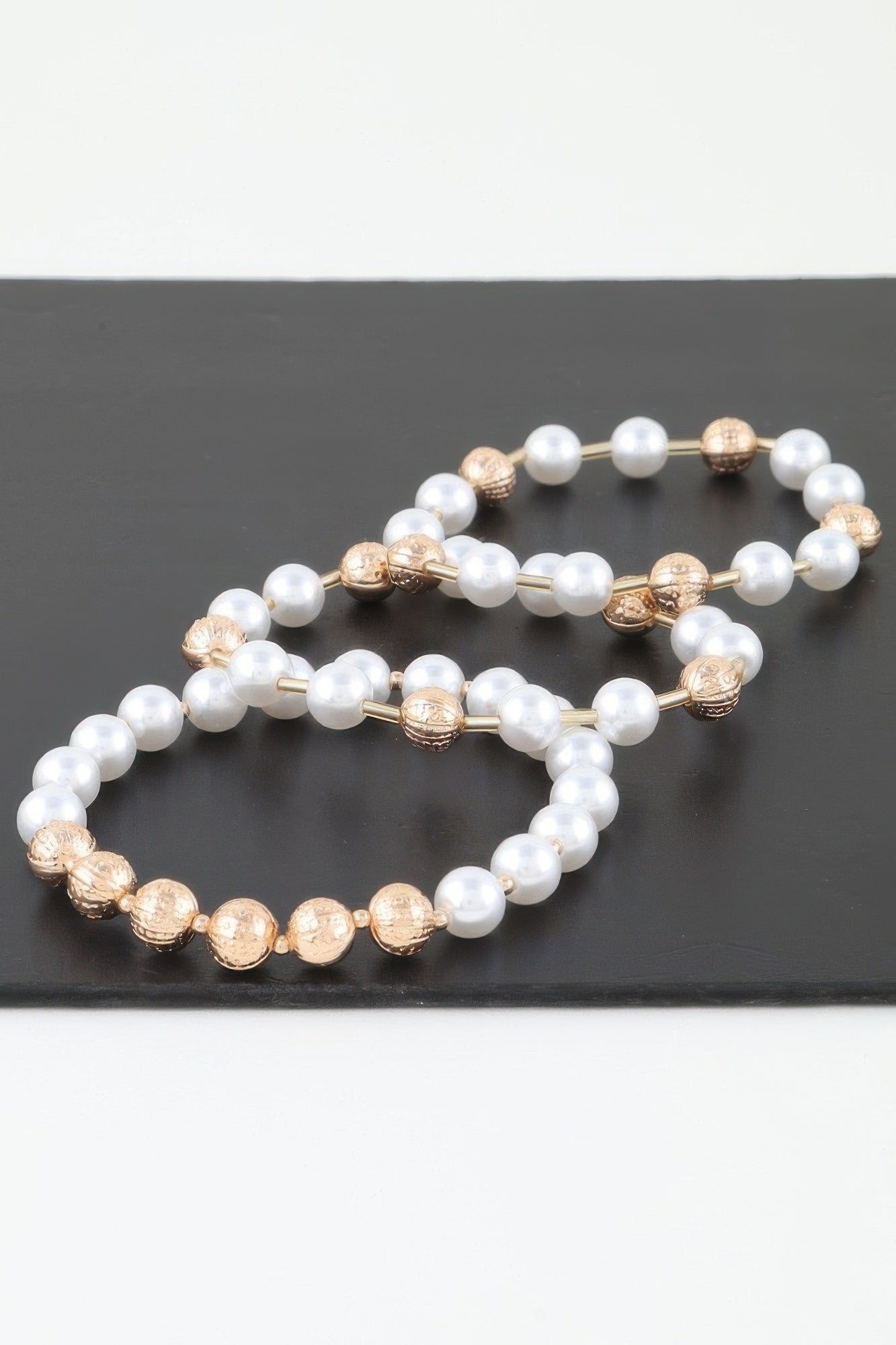 Multi Pearl Beaded Bracelet