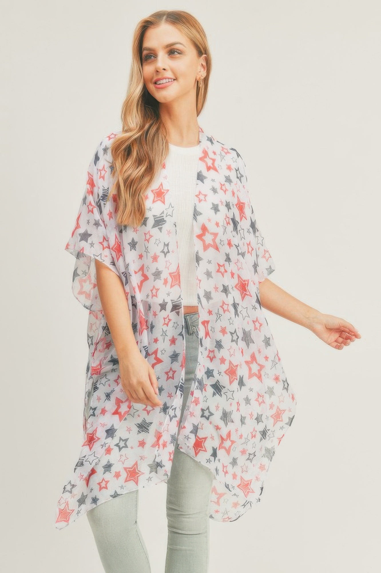 Multi Star Kimono