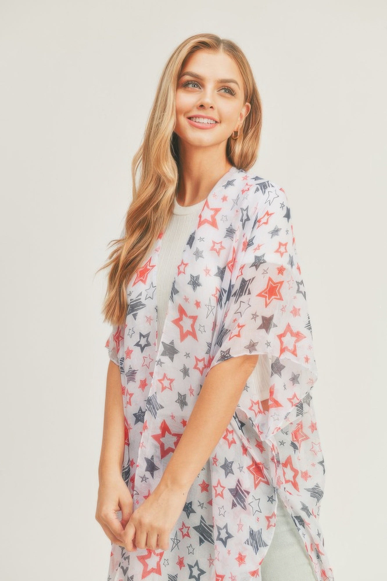 Multi Star Kimono