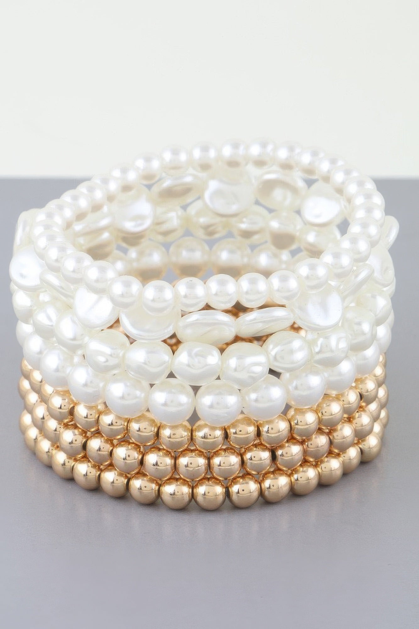 Multi Stone Beaded Bracelet