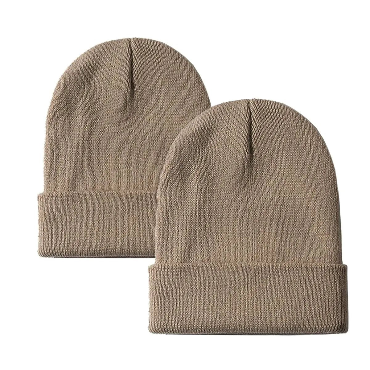Knit Beanie - Warm Winter Headwear - Unisex & Stylish