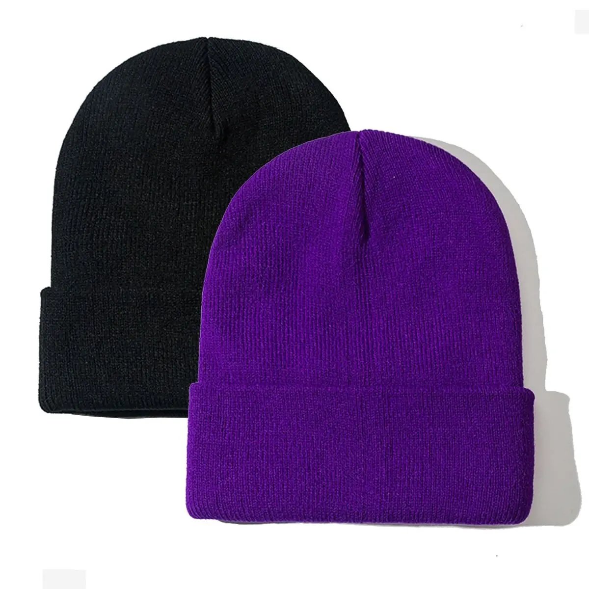 Knit Beanie - Warm Winter Headwear - Unisex & Stylish