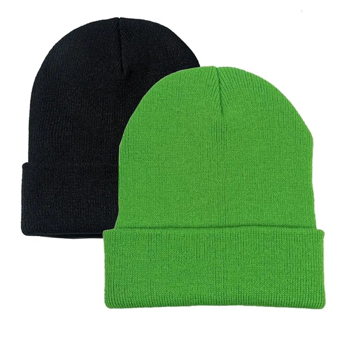 Knit Beanie - Warm Winter Headwear - Unisex & Stylish