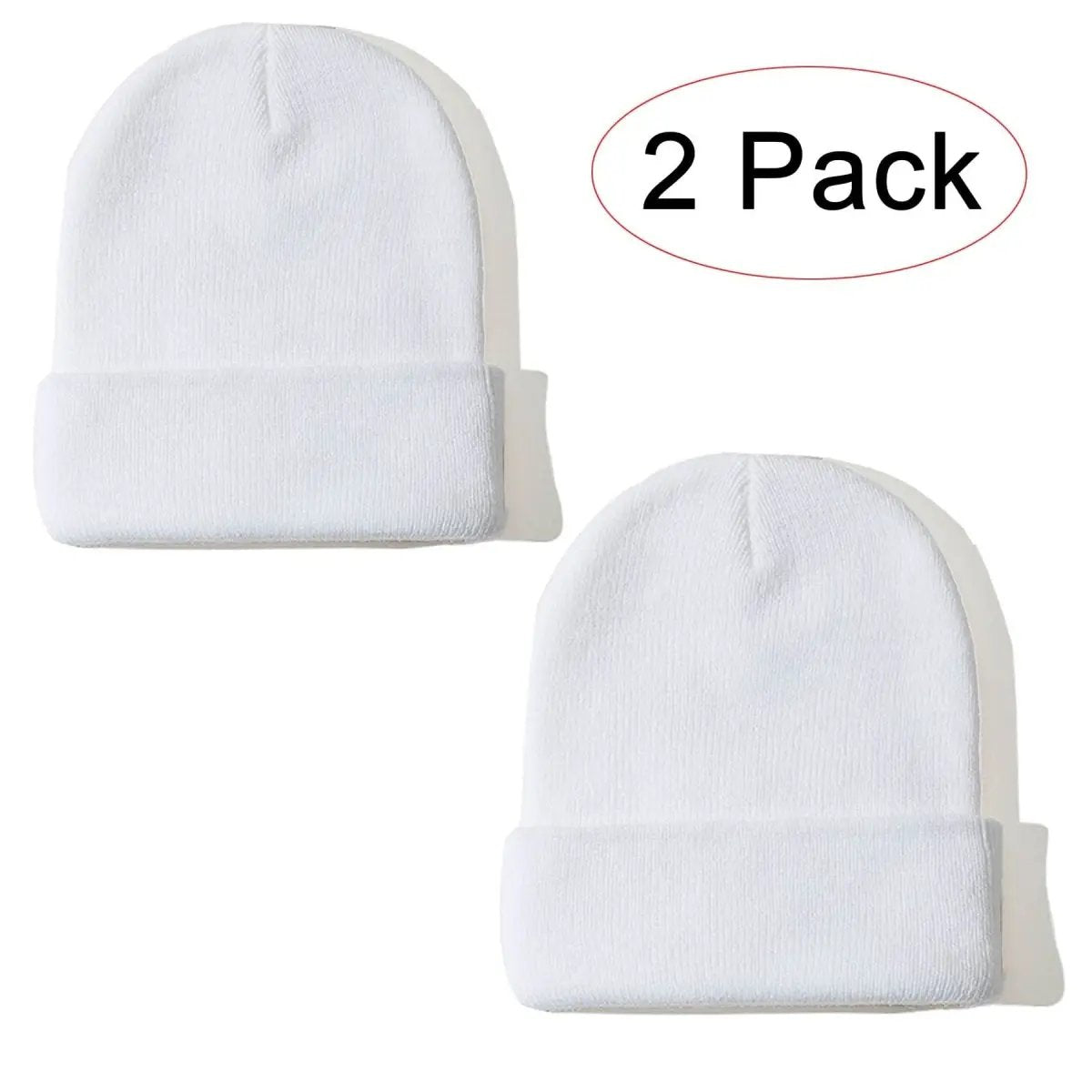 Knit Beanie - Warm Winter Headwear - Unisex & Stylish