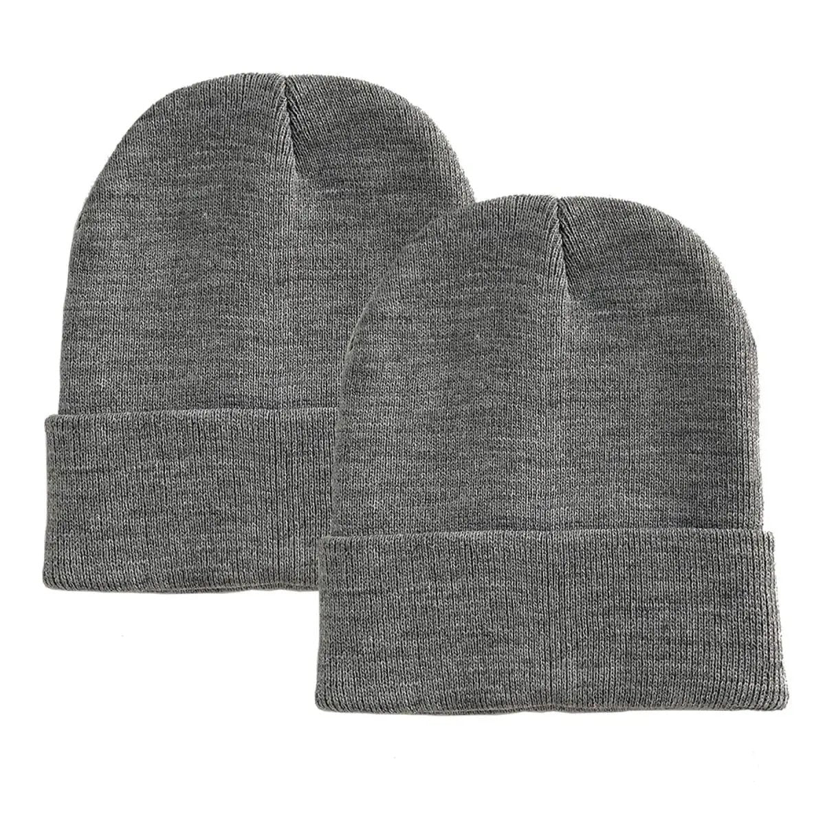 Knit Beanie - Warm Winter Headwear - Unisex & Stylish