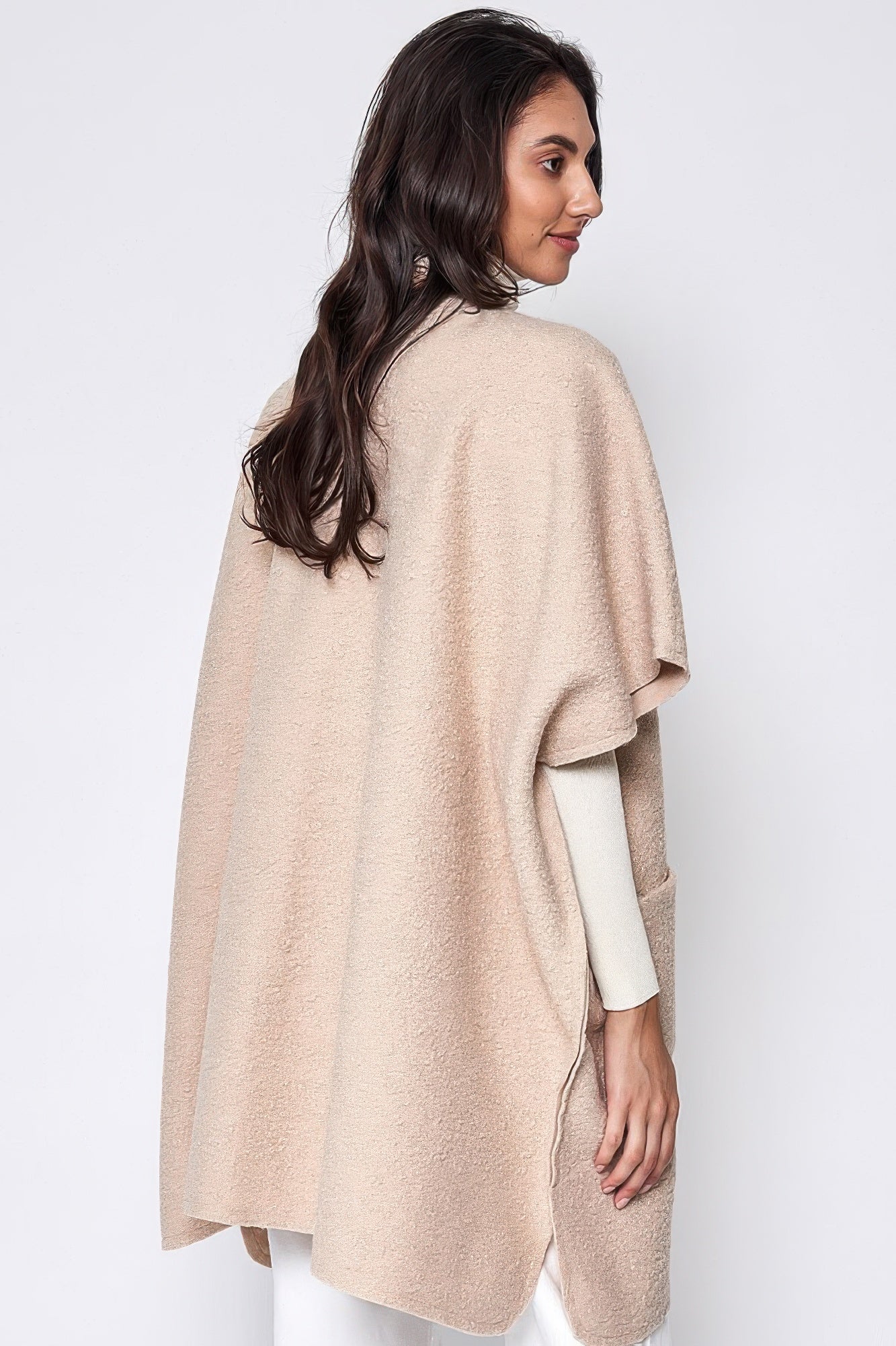Open Front Pocket Kimono