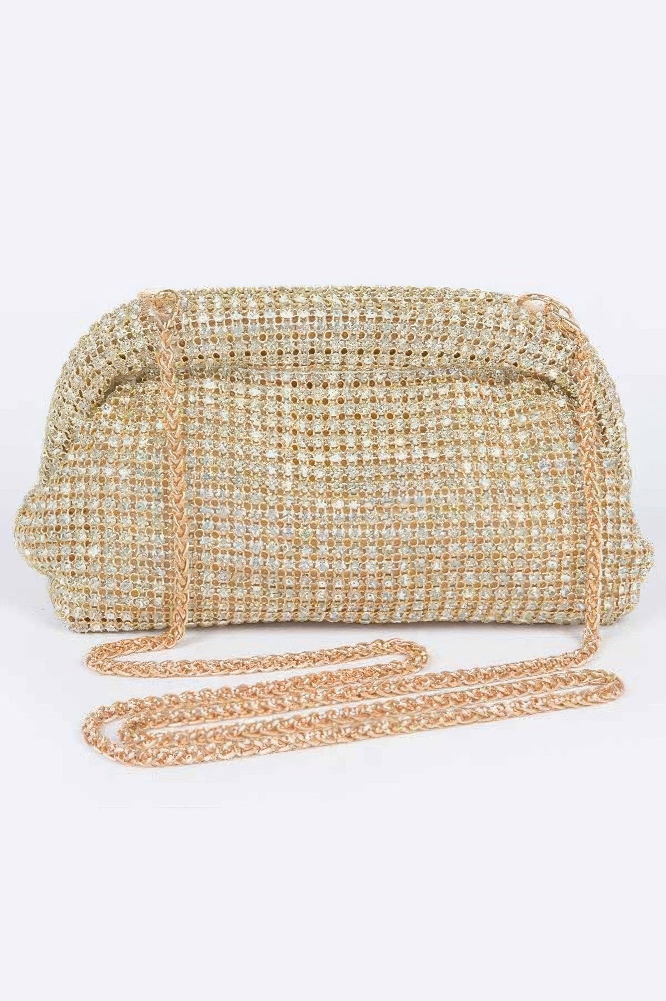 Oversized Stone Party Clutch