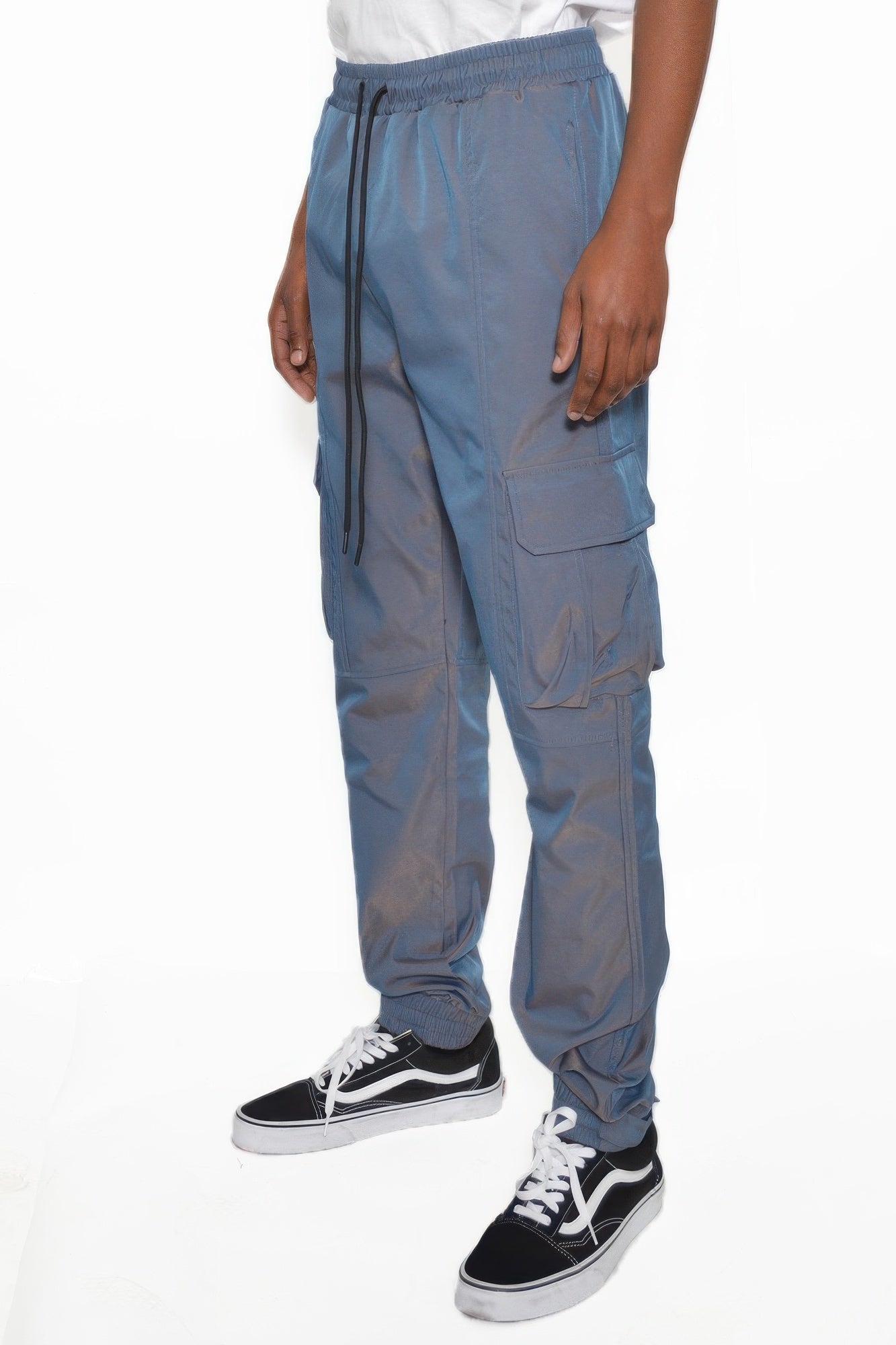 Men's Peacock Iridescent Jogger Pants