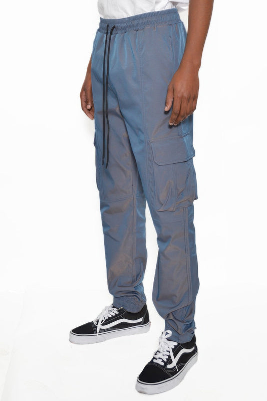 Men's Peacock Iridescent Jogger Pants