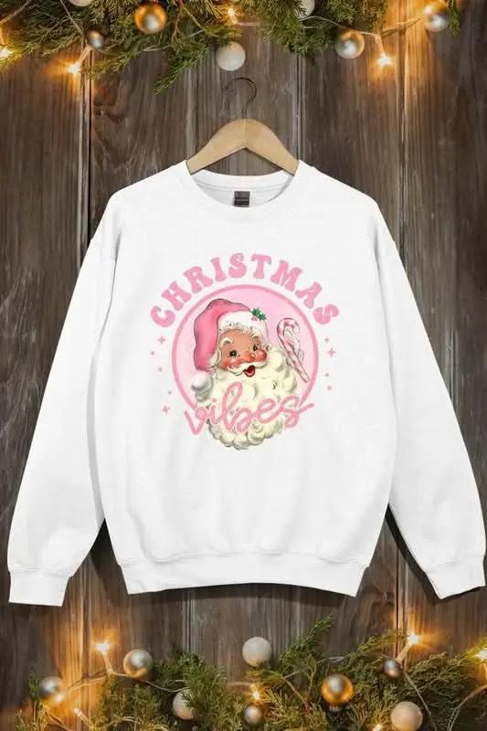 Color Bear Pink Graphic Sweatshirt Women's Fleece