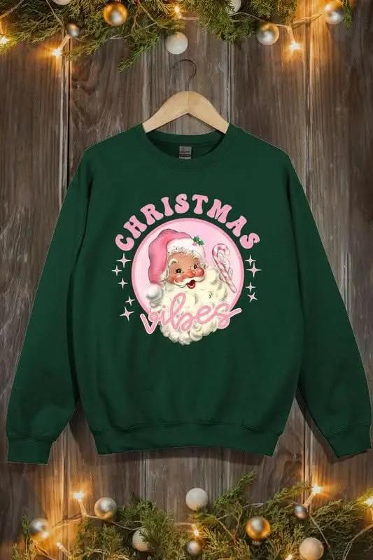 Color Bear Pink Graphic Sweatshirt Women's Fleece