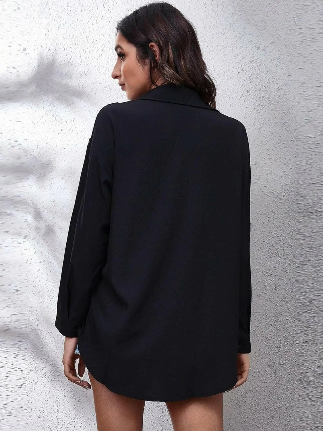 Accessories Trendsi just arrived - Chic graphic print blouse, collar