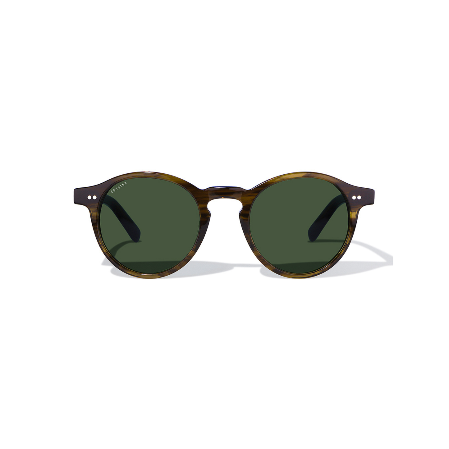 Redon 48mm Round Sunglasses | Horn