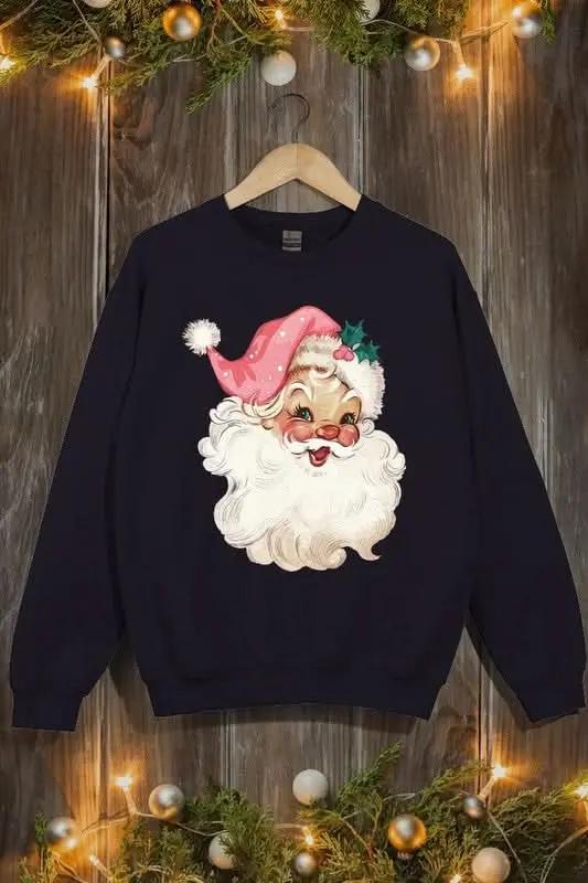 Santa Fleece Women's Sweatshirt | Color Bear