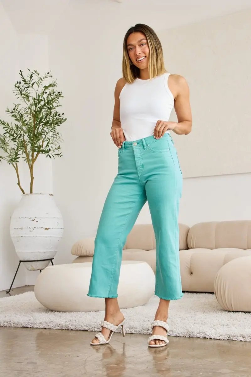 Women's High Waist Jeans Women's Jeans - Tummy Control, Slimming & Comfy - High Waist