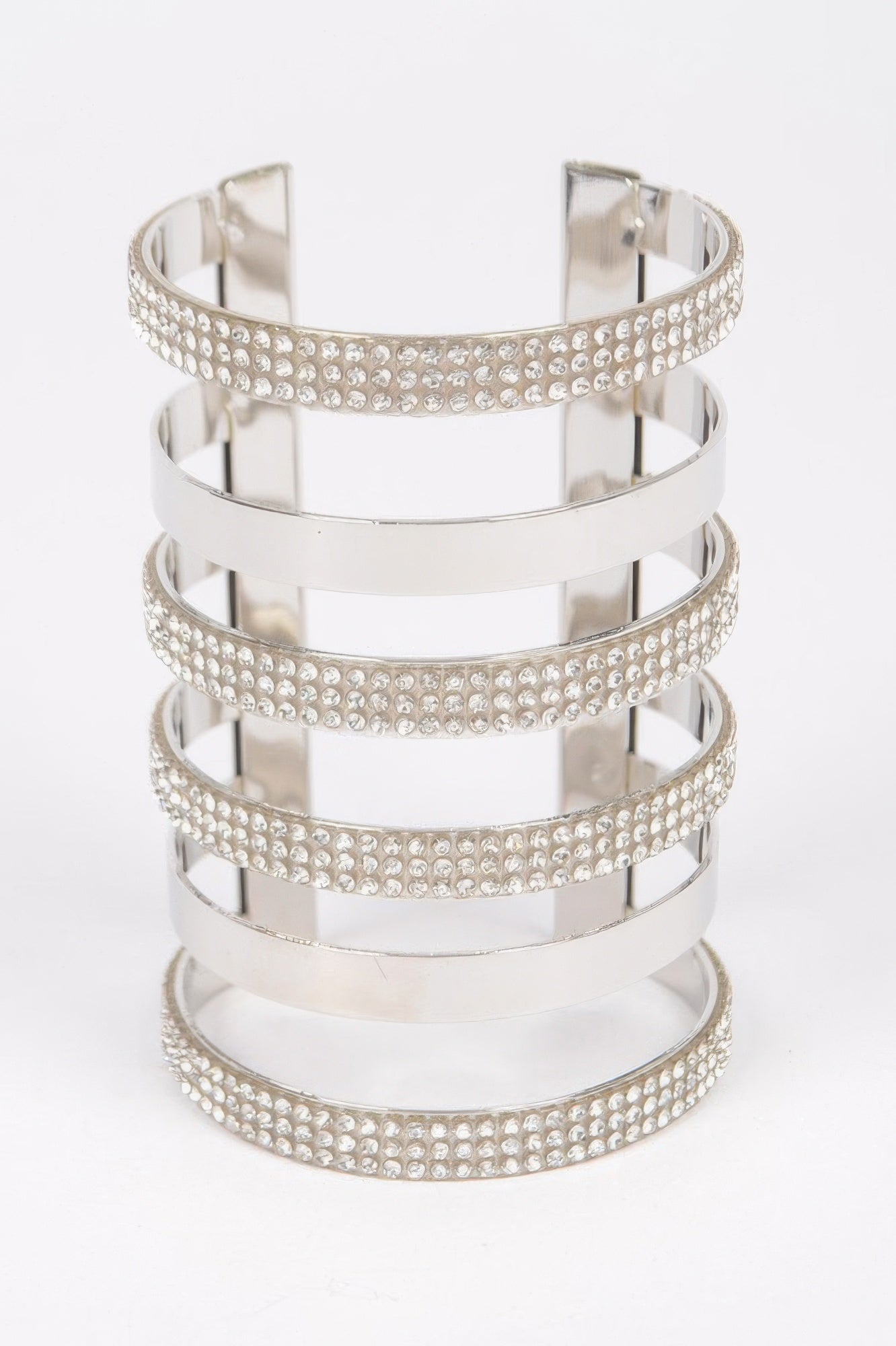 Rhinestone Metal Cuff