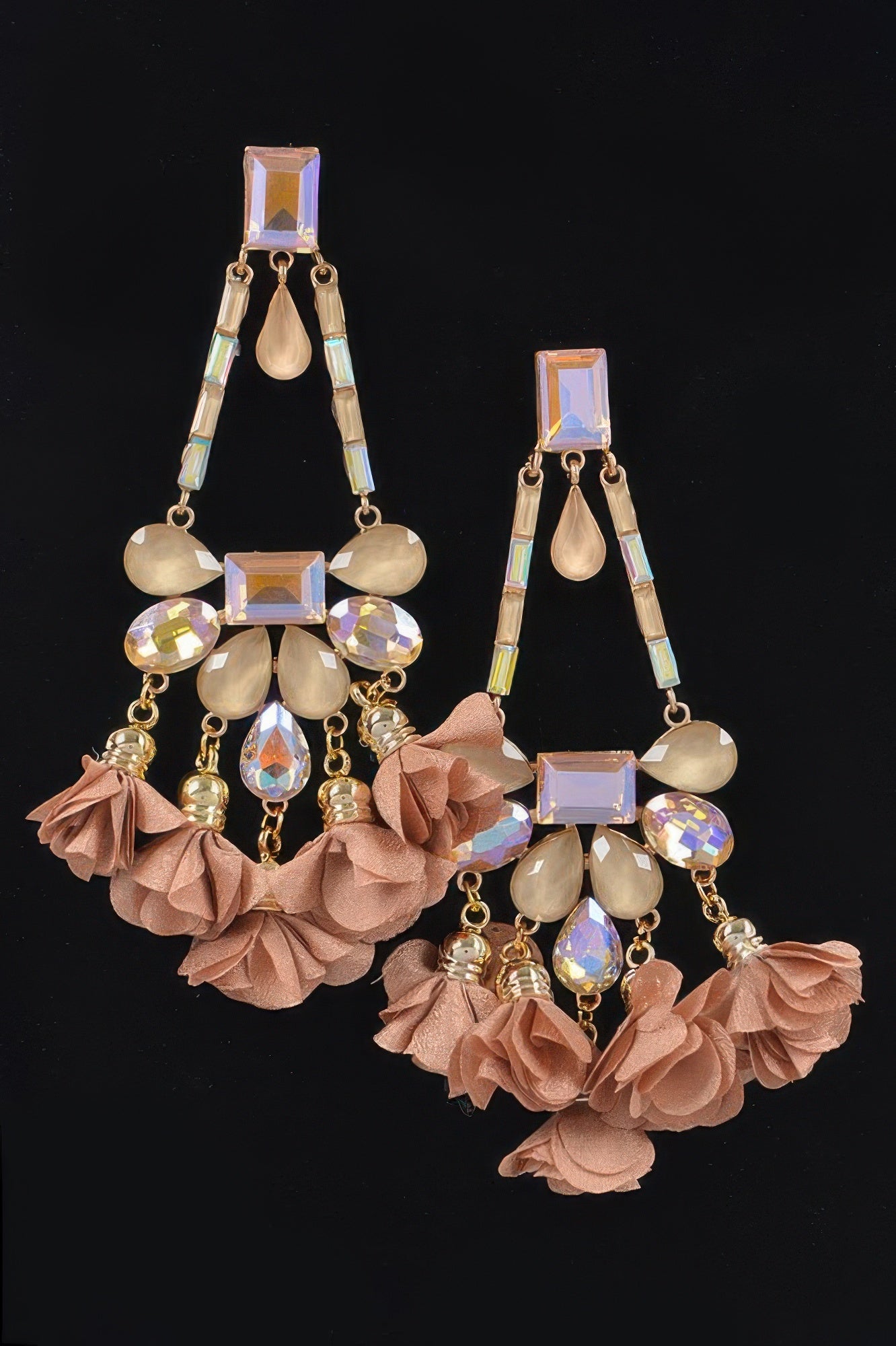 Rhinestone Party Drop Earring
