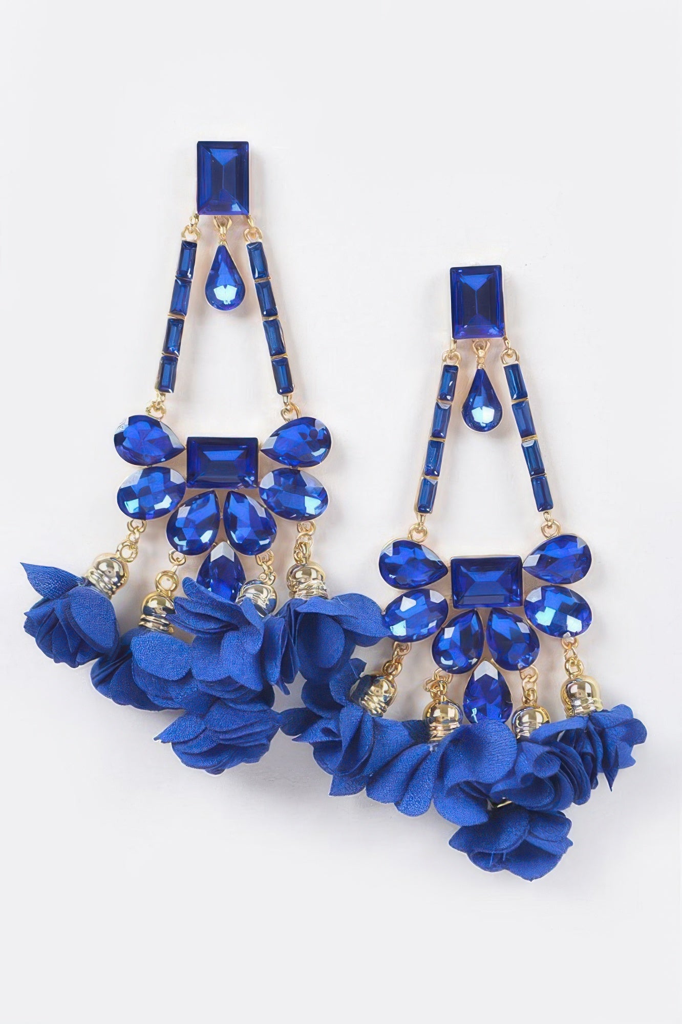 Rhinestone Party Drop Earring