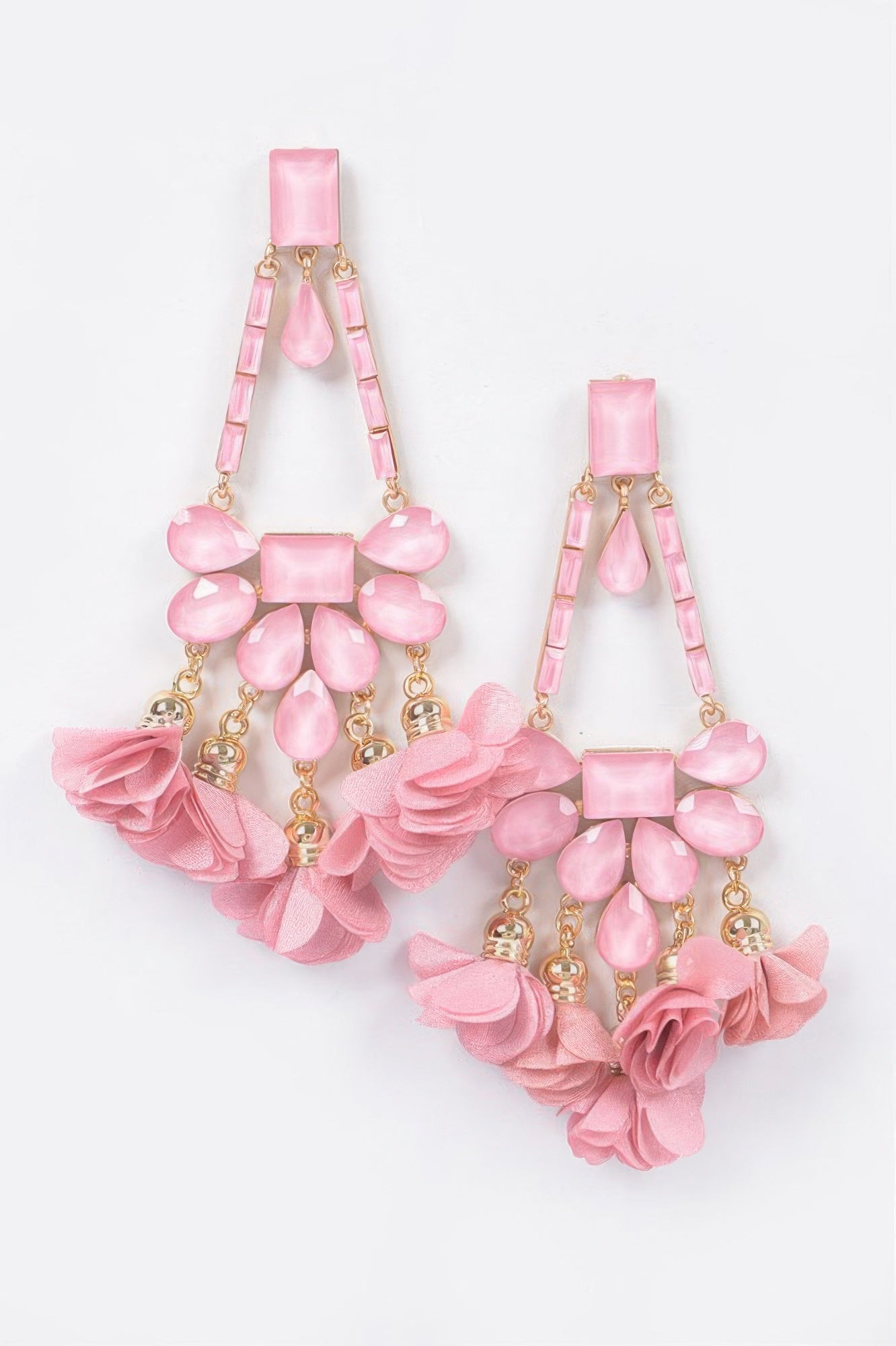 Rhinestone Party Drop Earring