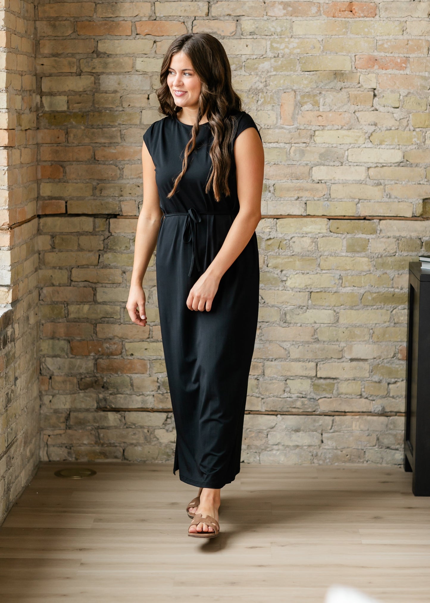 Romy Self Tie Maxi Dress