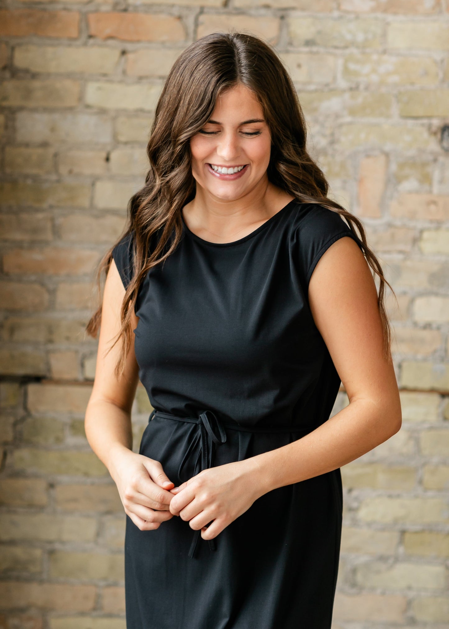 Romy Self Tie Maxi Dress