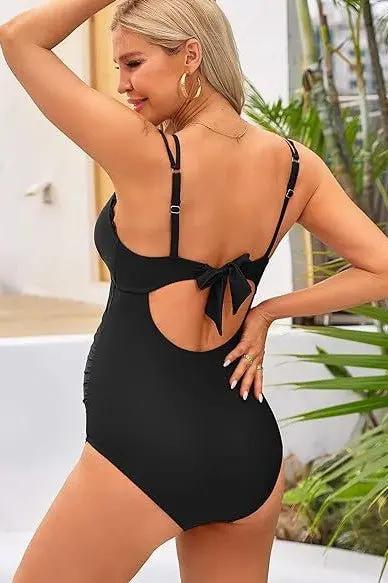 Charmo Maternity Swimsuit V Neck with Support
