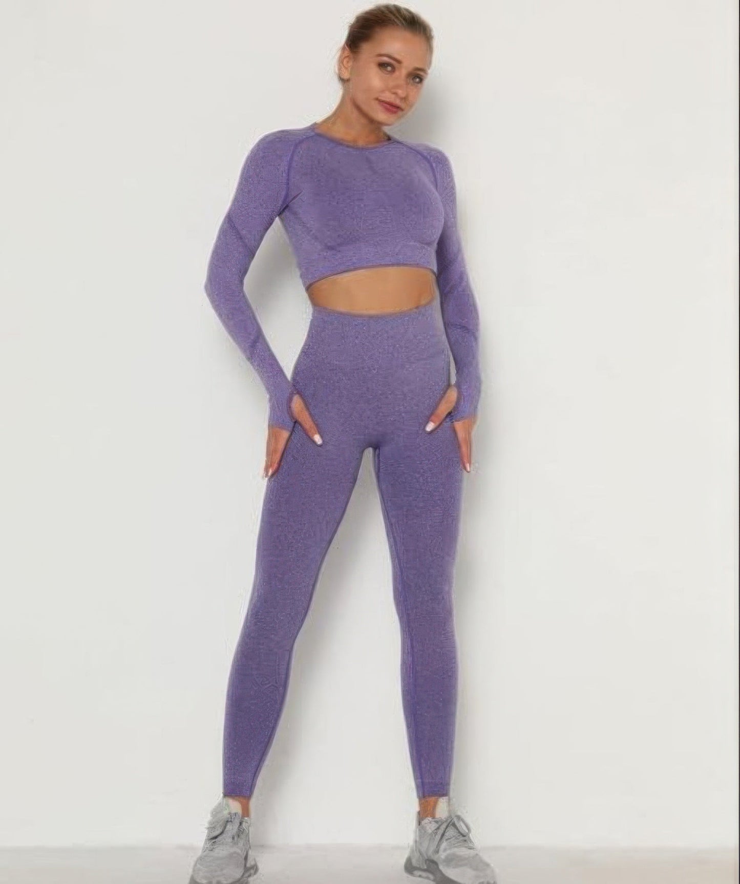Seamless Top Leggings Set