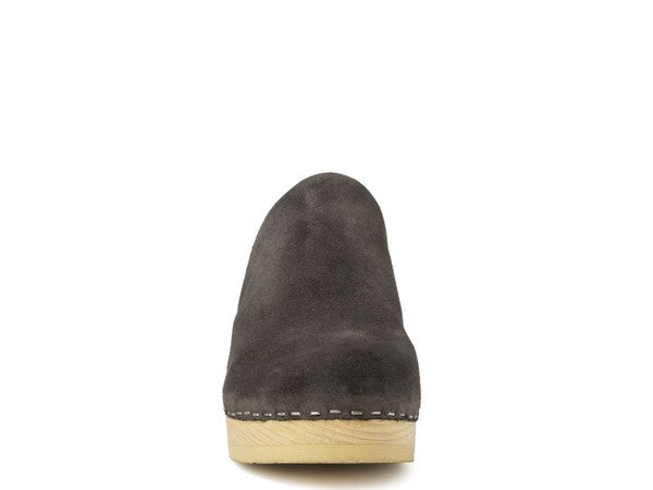 Gray Size US 8 Rag & Co Darcie Suede Clogs / Mules Shoes