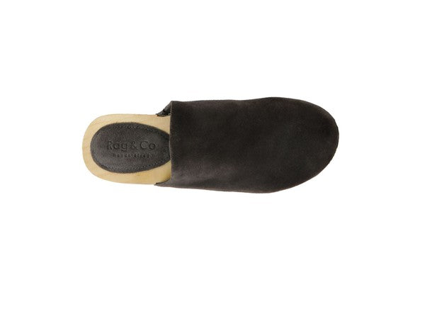 Gray Size US 8 Rag & Co Darcie Suede Clogs / Mules Shoes