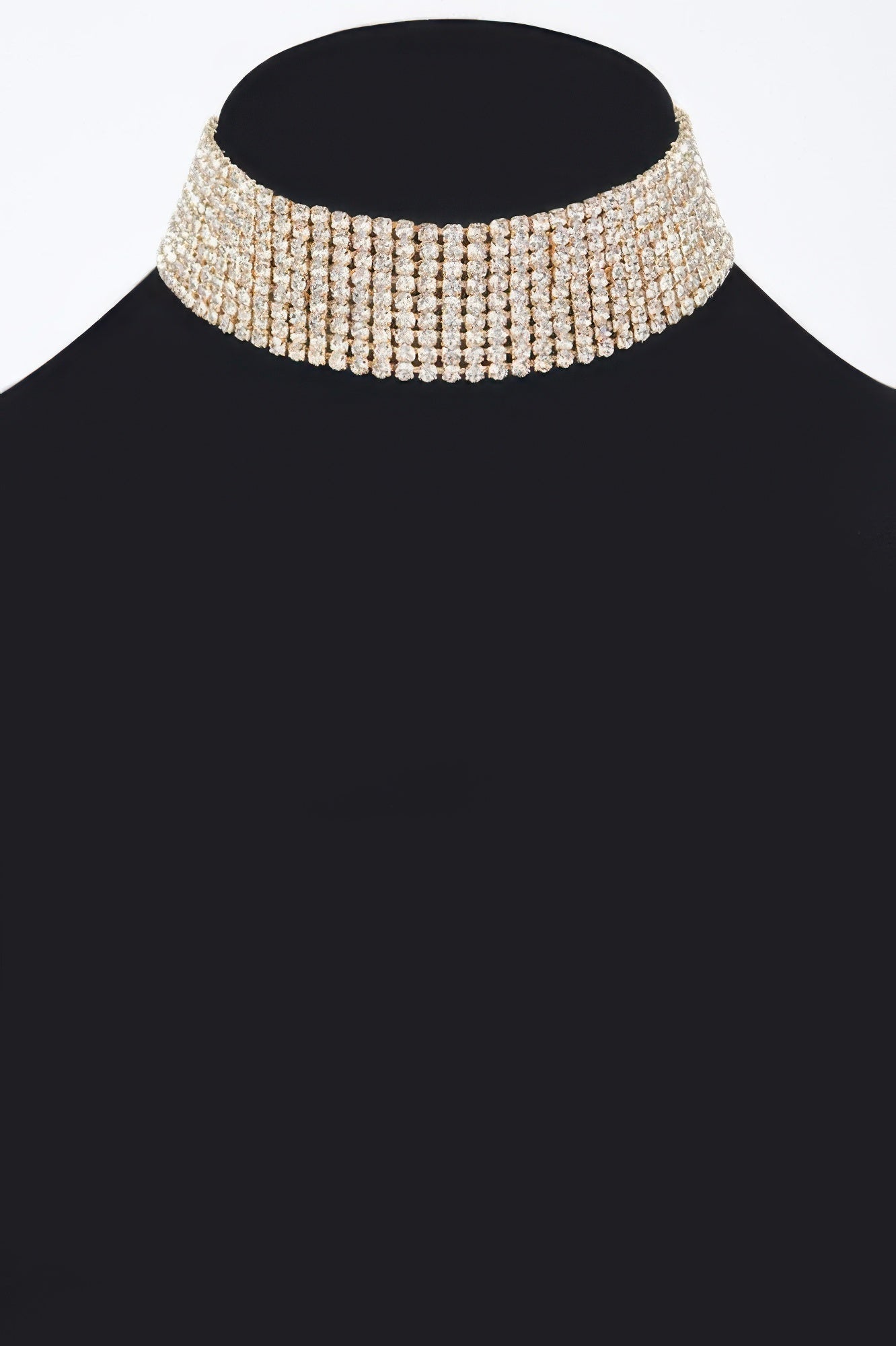 Sparkle Rhinestone Choker Necklace