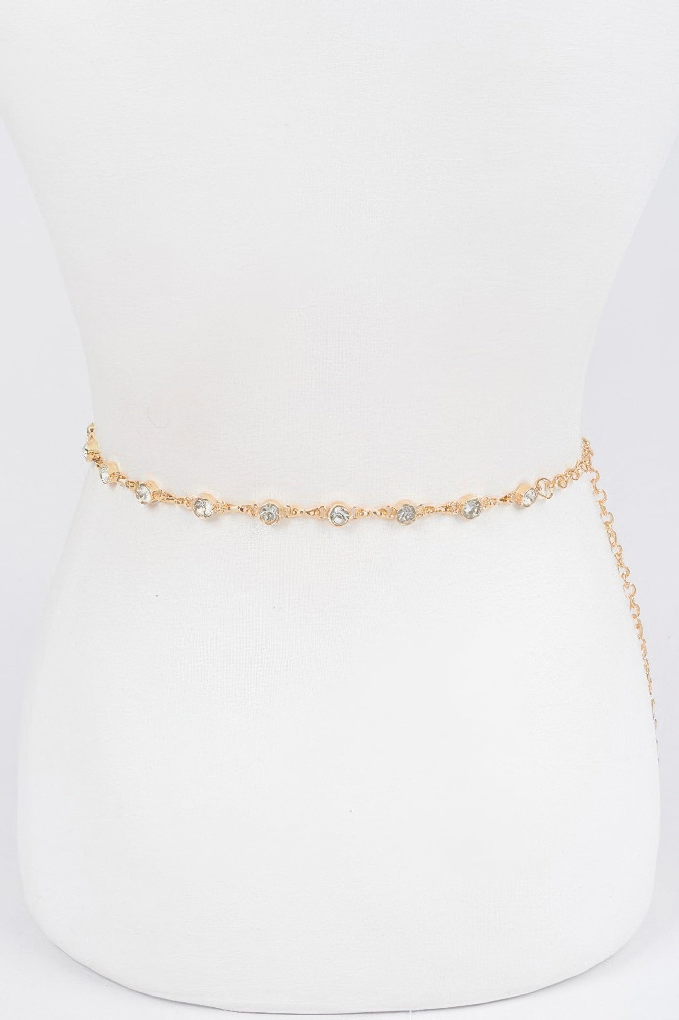 Stone Chain Layered Belt