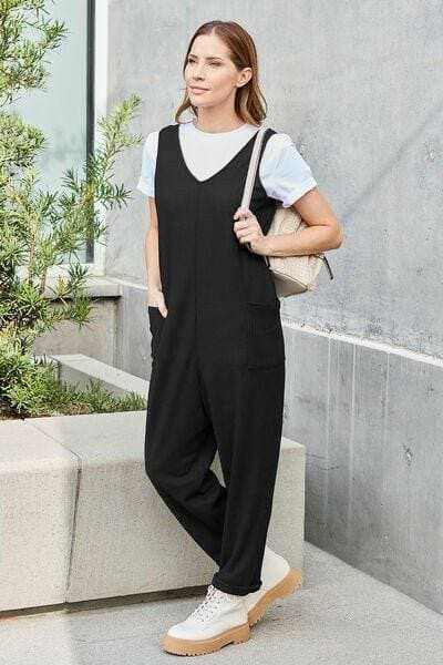 Women's Jumpsuit Trendsi Women's Sleeveless Jumpsuit with Pockets - Chic