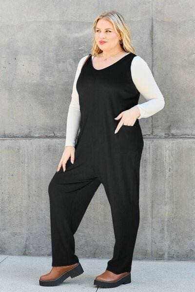 Women's Jumpsuit Trendsi Women's Sleeveless Jumpsuit with Pockets - Chic