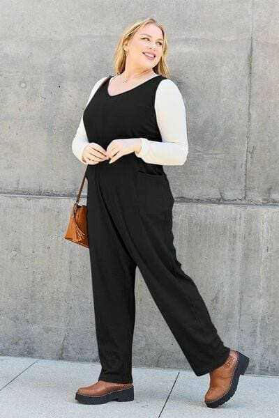 Women's Jumpsuit Trendsi Women's Sleeveless Jumpsuit with Pockets - Chic