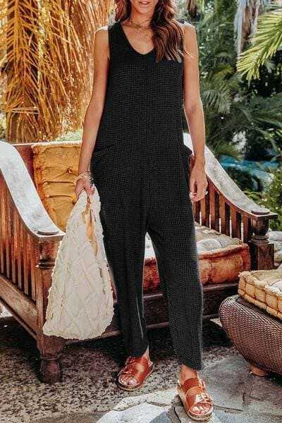 Women's Jumpsuit Trendsi Women's Sleeveless Jumpsuit with Pockets - Chic