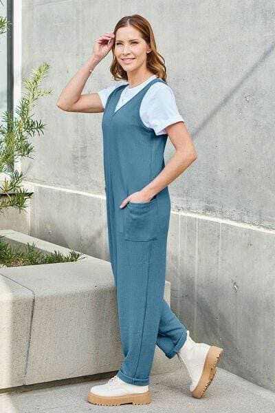 Women's Jumpsuit Trendsi Women's Sleeveless Jumpsuit with Pockets - Chic