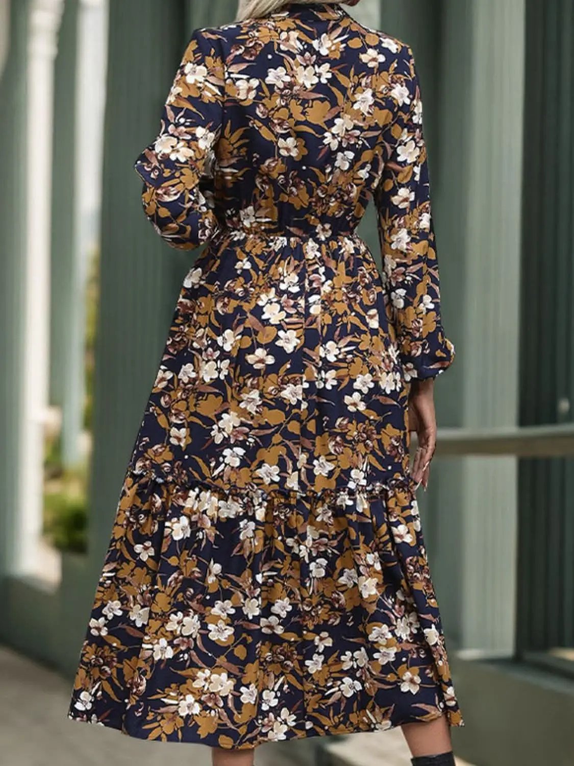 Dresses Trendsi Chic Perfee notched midi dress