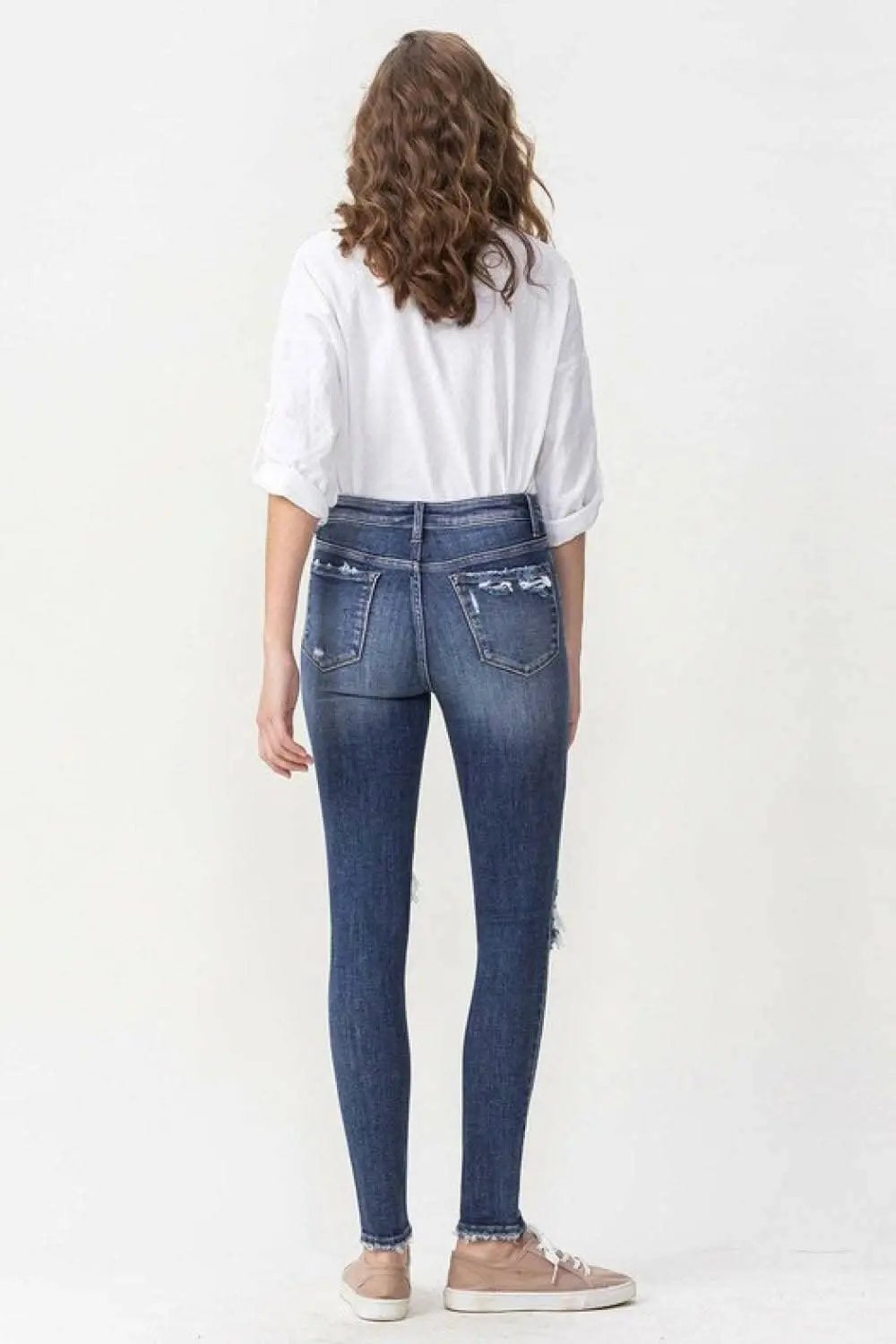 Trendsi High Rise Skinny Jeans With Stretch — Everyday Wear
