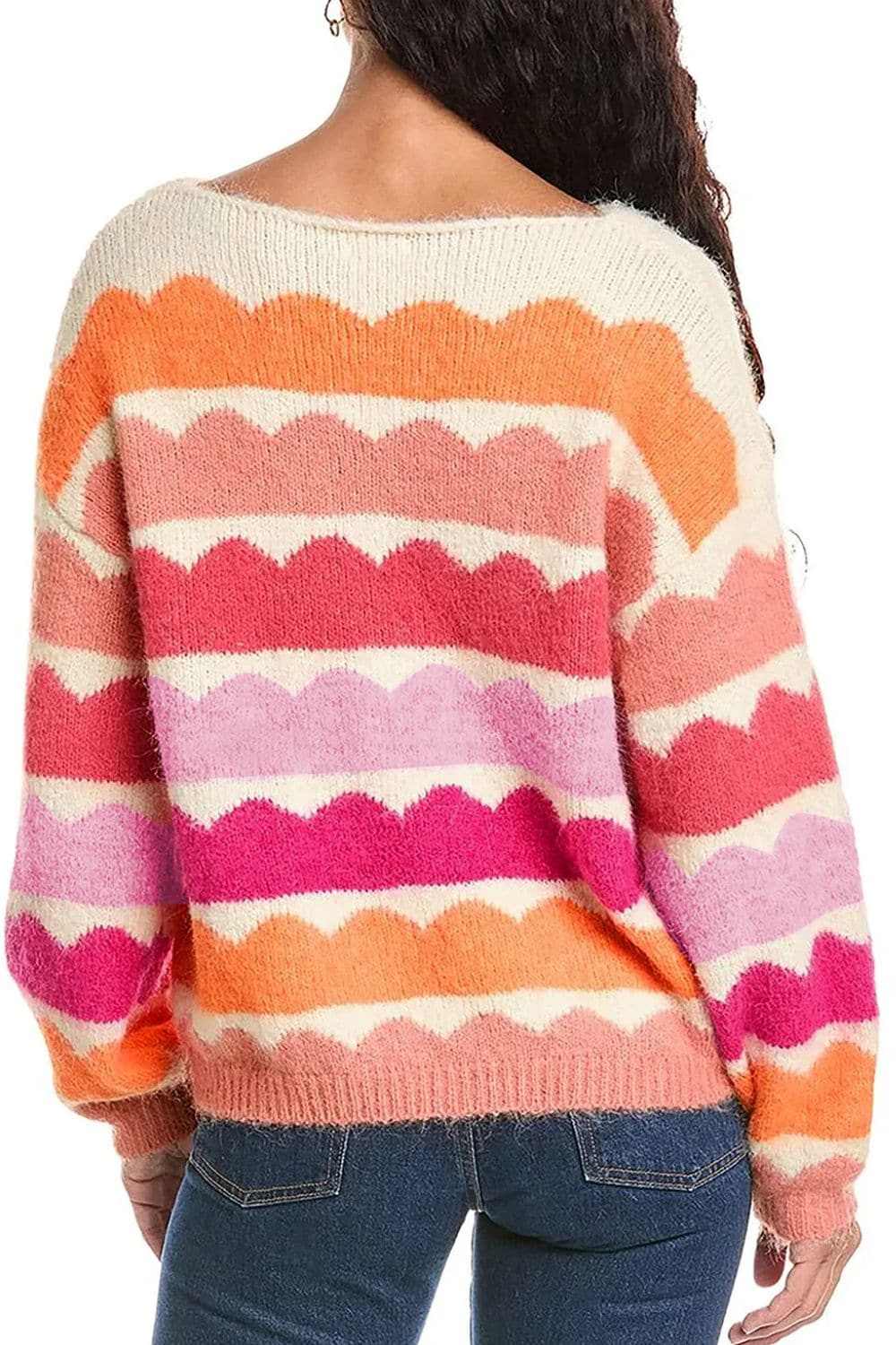 T-Shirts Trendsi Knit Tops - Chic boat neck knit sweater - Premium Quality