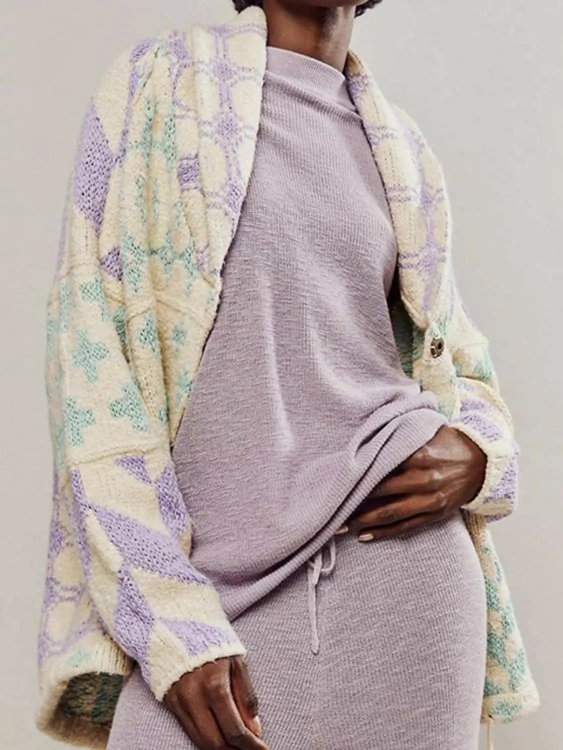 Shirts Trendsi Chic long sleeve button-up cardigan