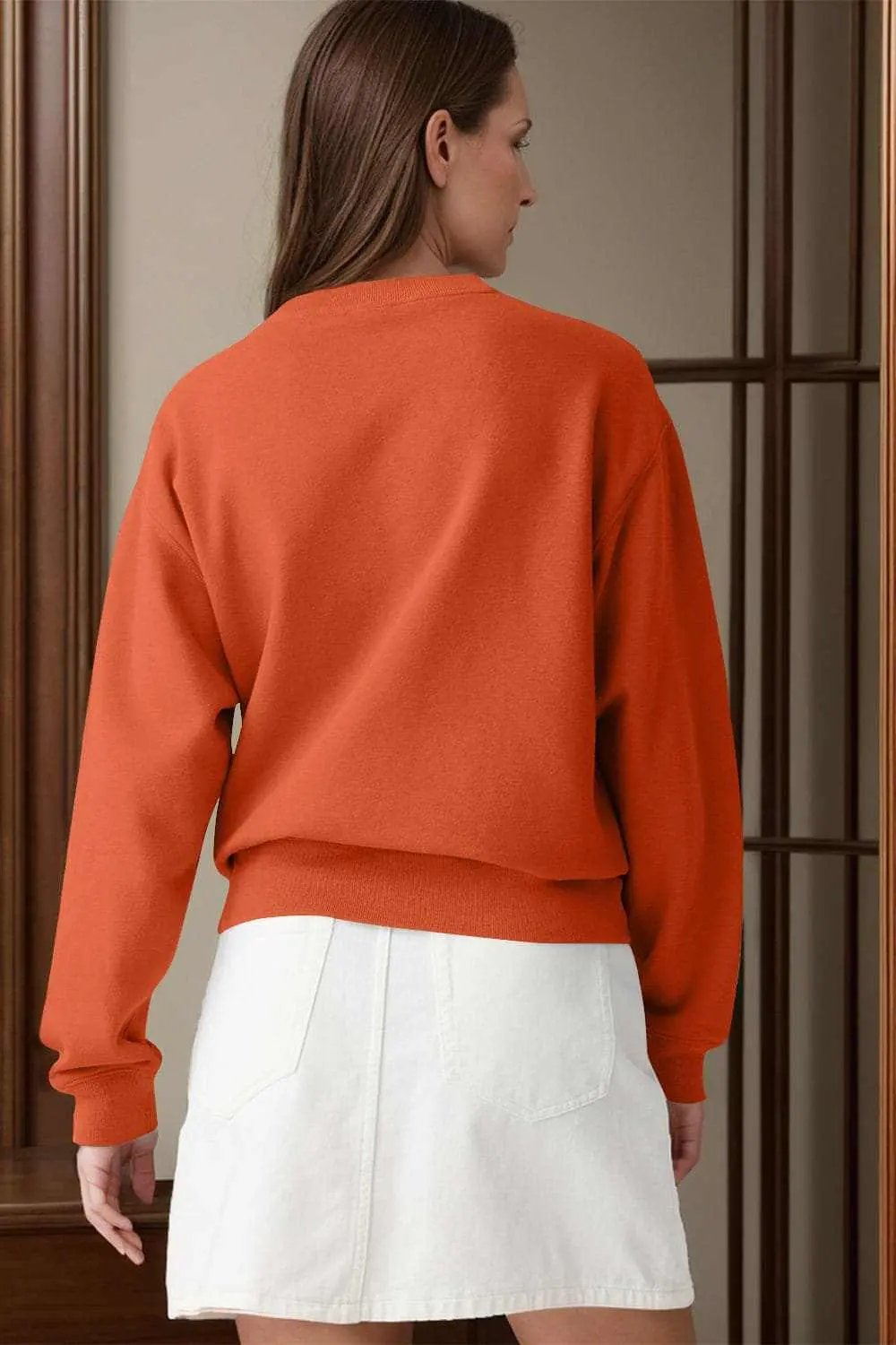 Sweatshirts & Hoodies Trendsi Cozy essentials long sleeve sweatshirt