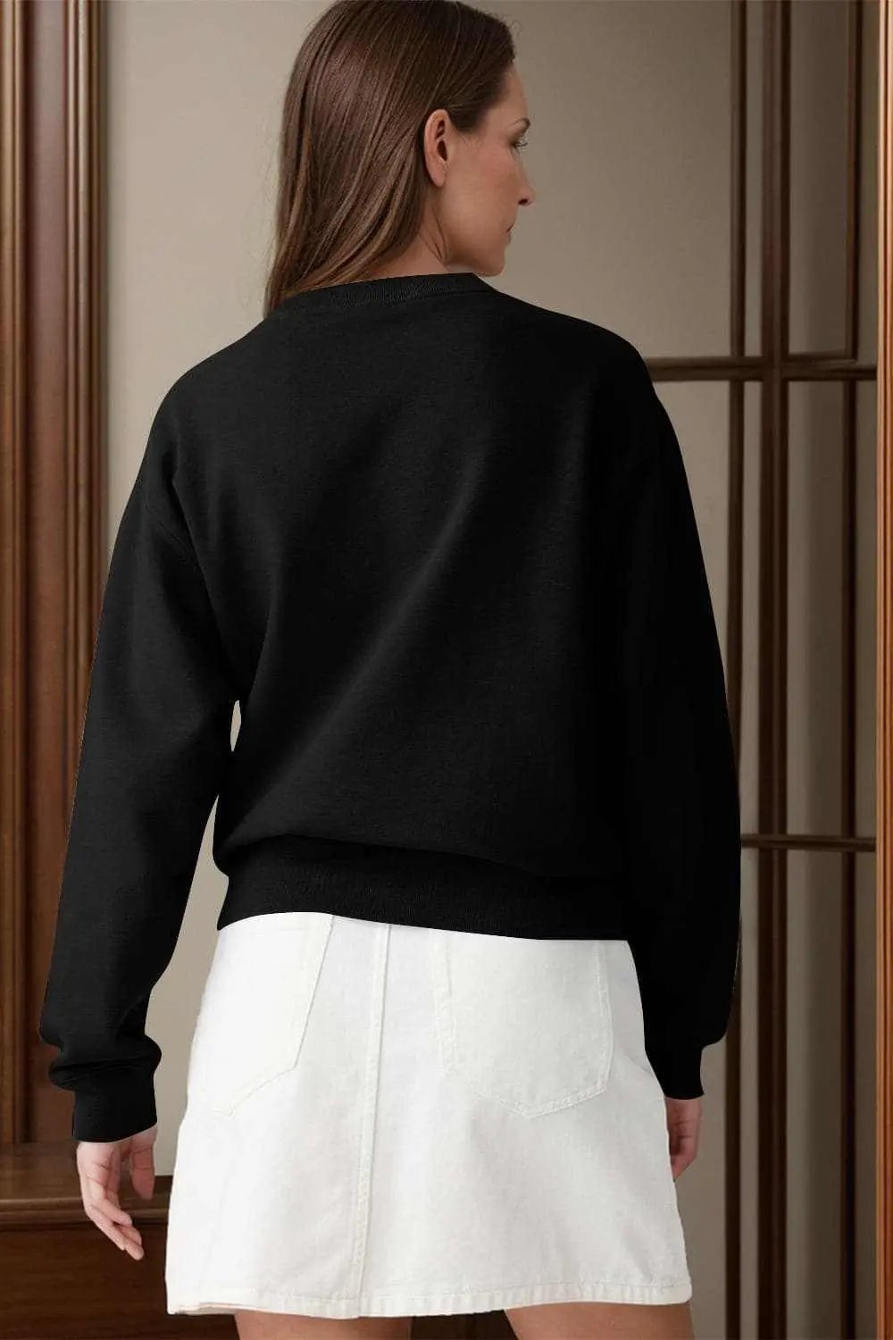 Sweatshirts & Hoodies Trendsi Cozy essentials long sleeve sweatshirt