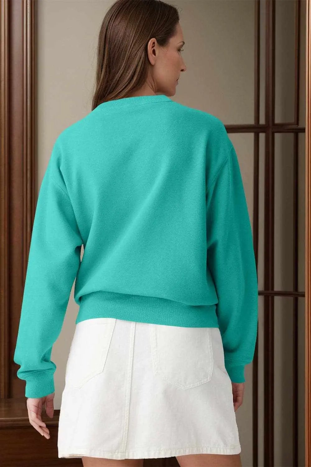 Sweatshirts & Hoodies Trendsi Cozy essentials long sleeve sweatshirt