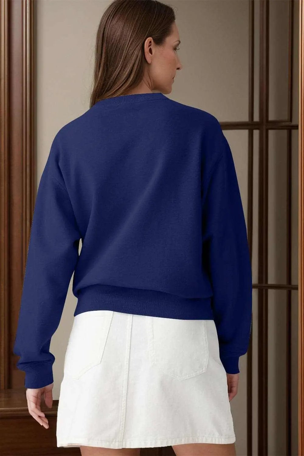 Sweatshirts & Hoodies Trendsi Cozy essentials long sleeve sweatshirt