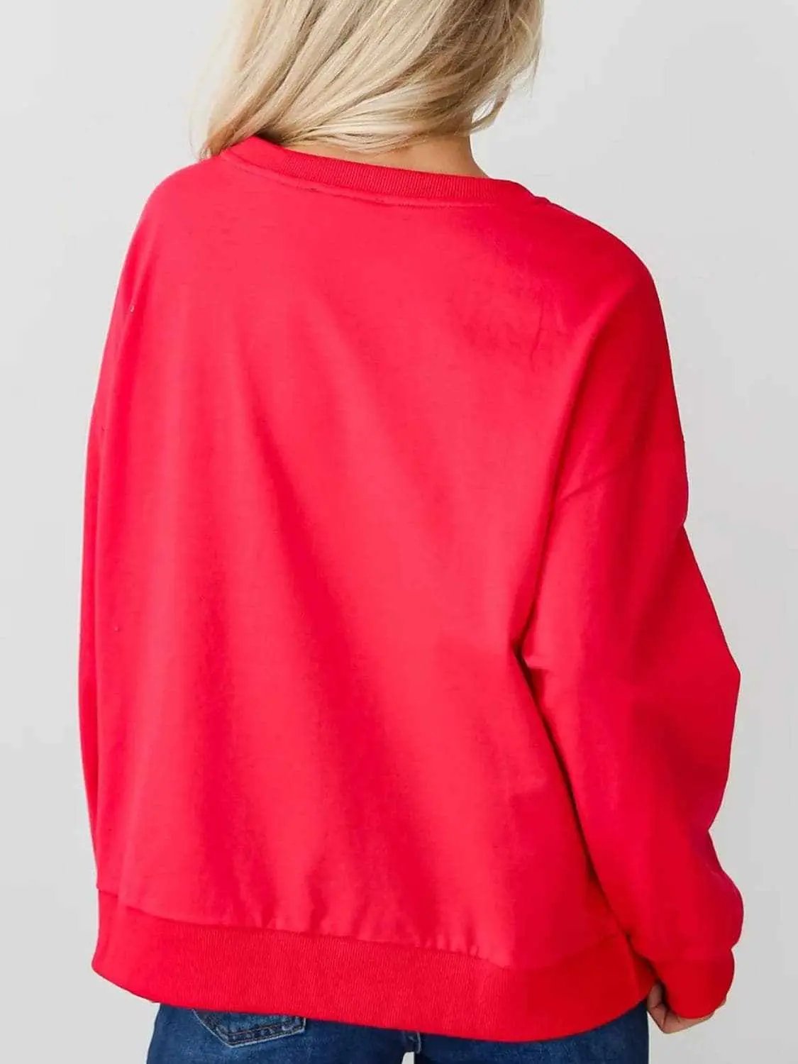 Trendsi Letter Print Long Sleeve Tee — Casual Streetwear
